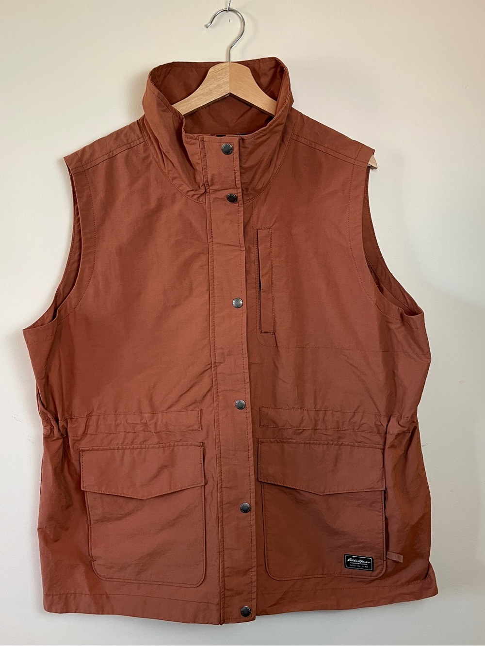 Eddie Bauer | Trekker Vest | Women's XL | Terracotta | Gorpcore | Cargo | Rust - Picture 2 of 9